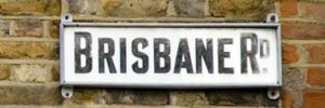 Brisbane Road sign