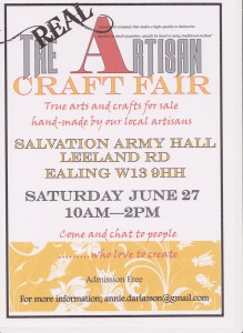 Artisan Craft Fair June 2015 001