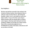 Can you help us? Walmer Gardens Orchard Clear Up Day Saturday 22nd August